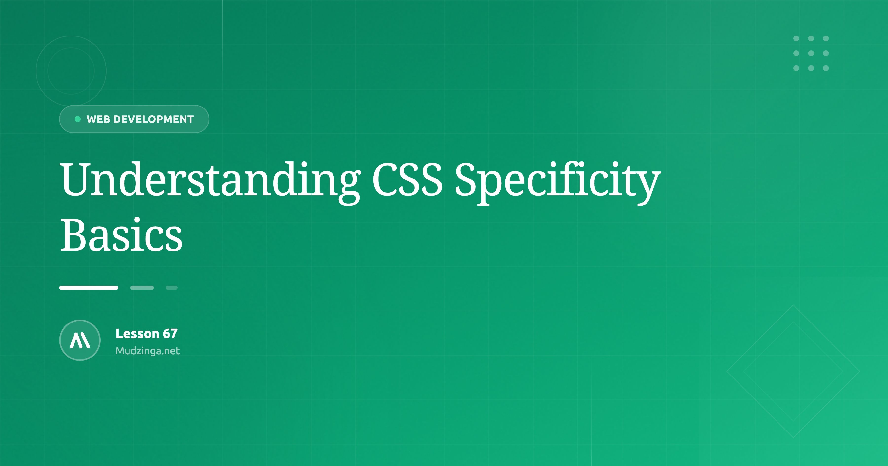 Understanding CSS Specificity Basics