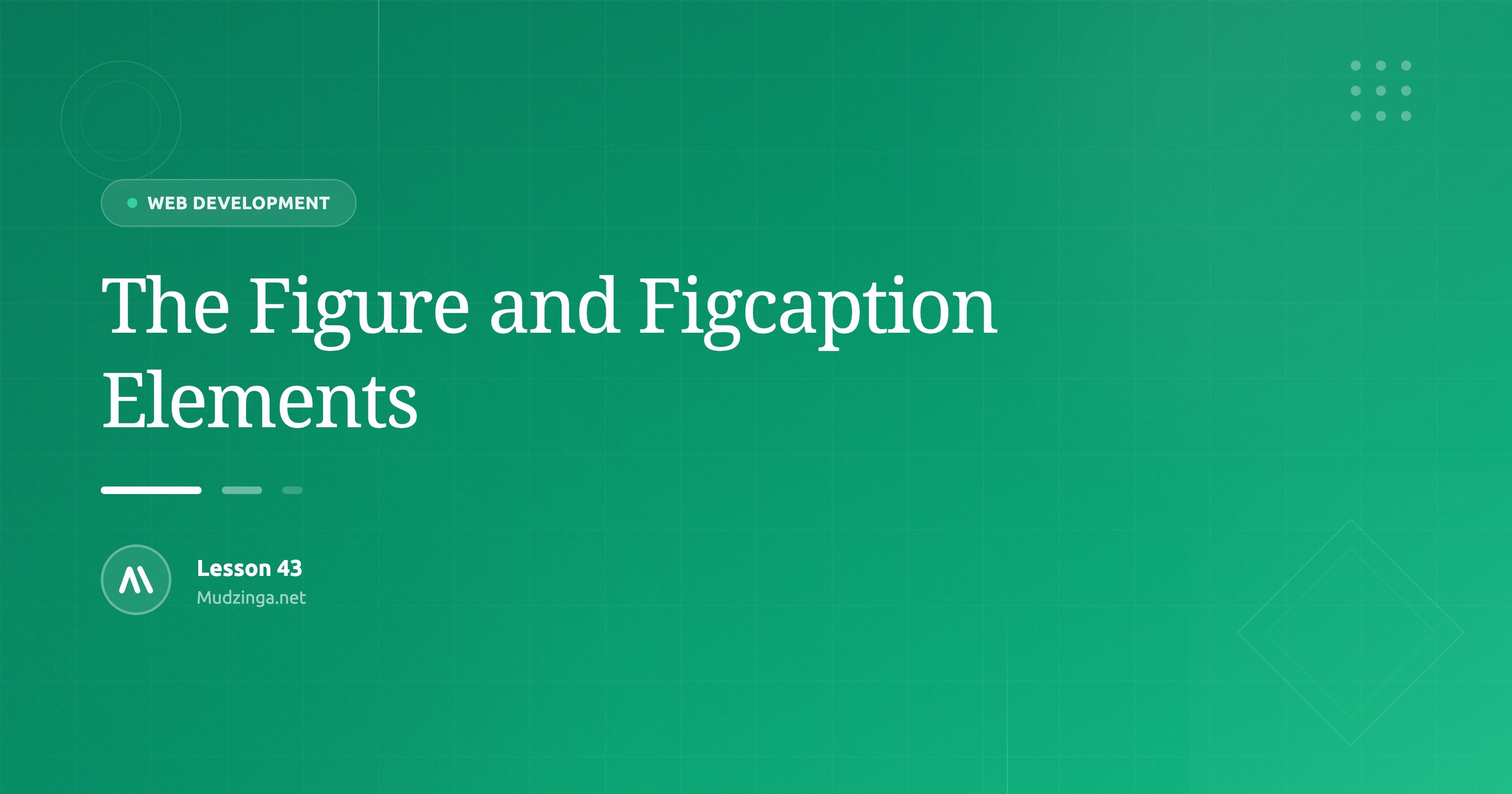The Figure and Figcaption Elements