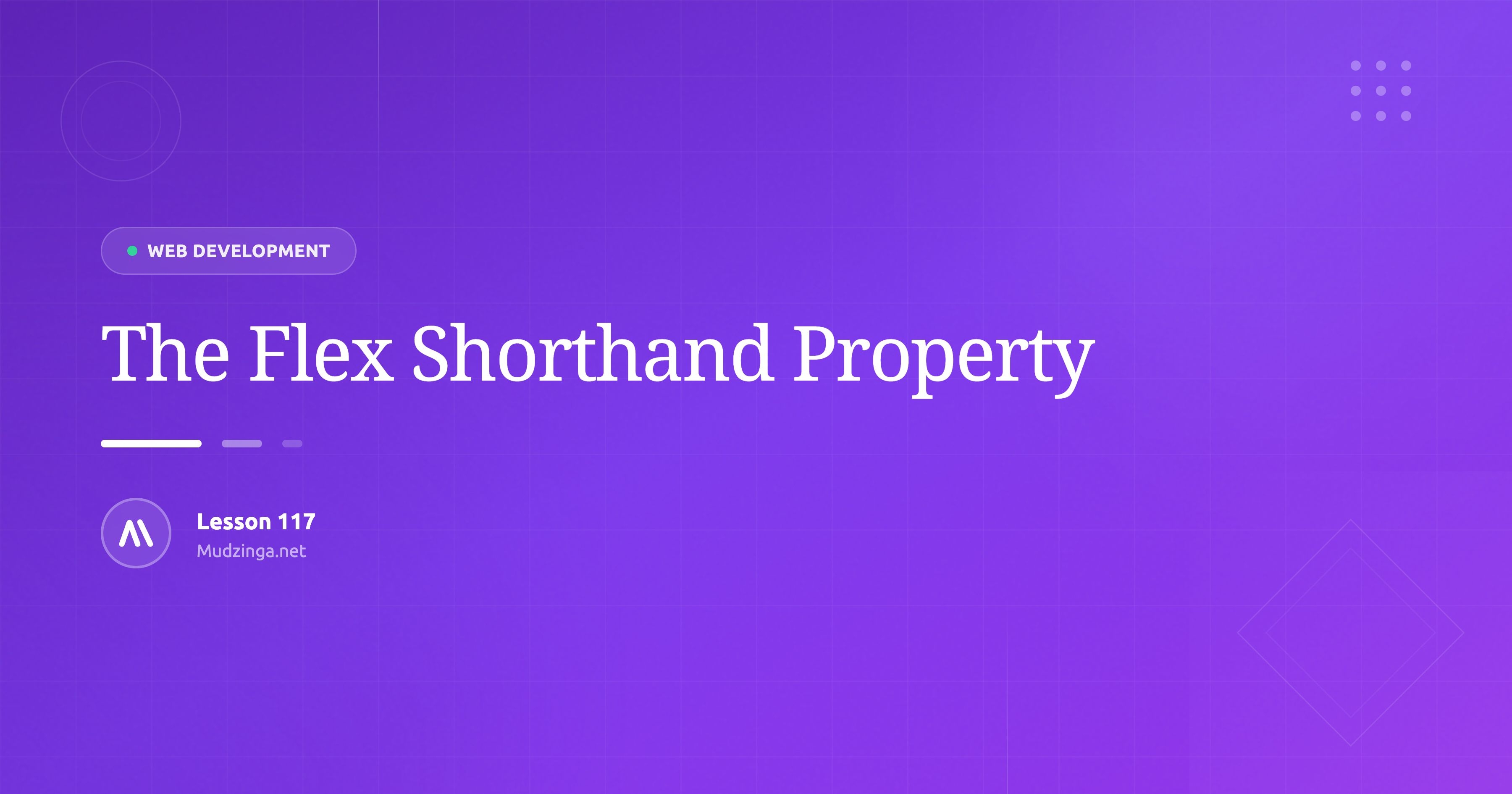 The Flex Shorthand Property
