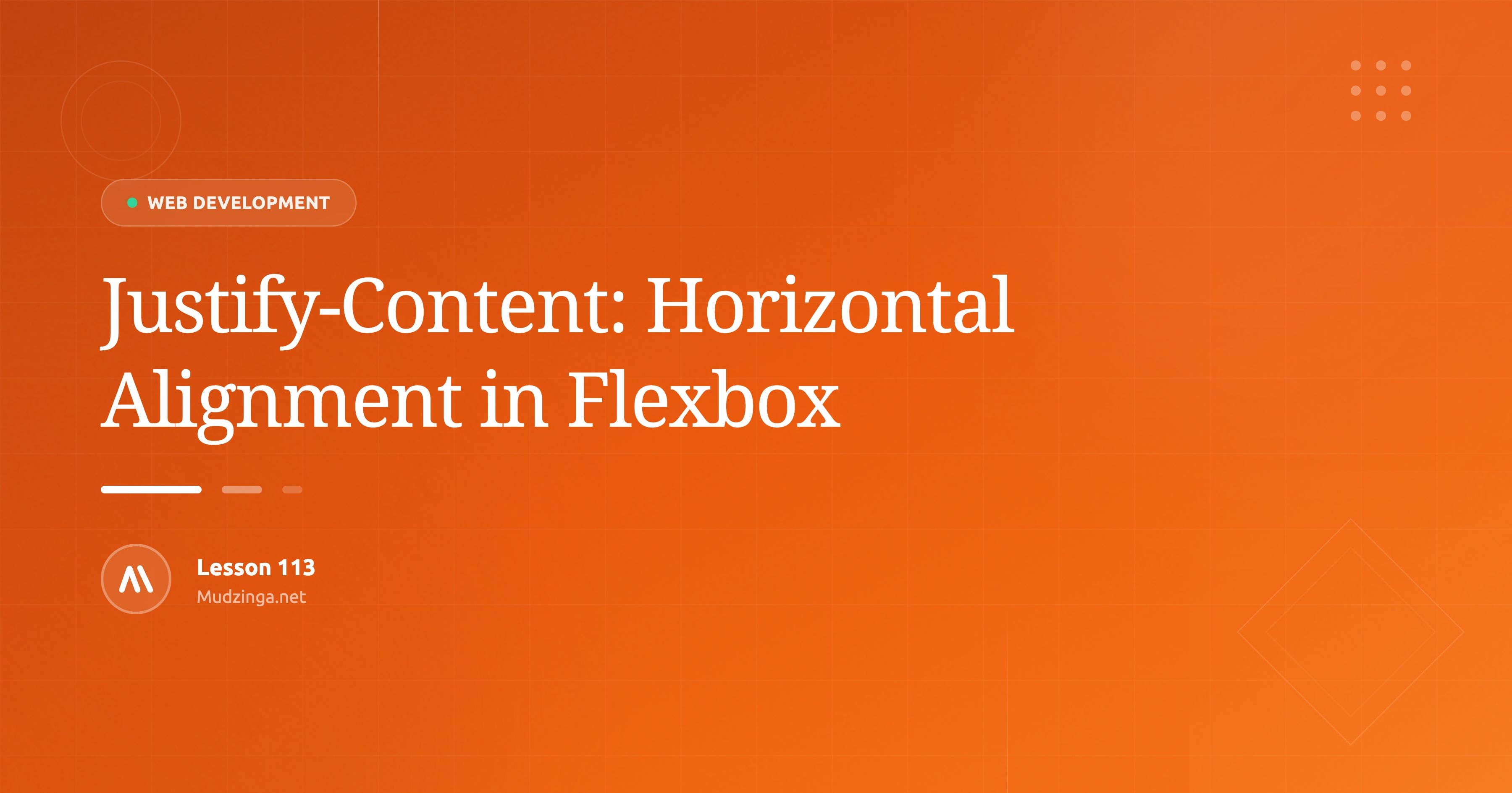 Justify-Content: Horizontal Alignment in Flexbox